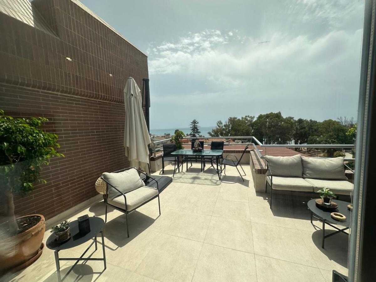 Ferienwohnung Penthouse Puerta De Pedregalejo Málaga Exterior foto